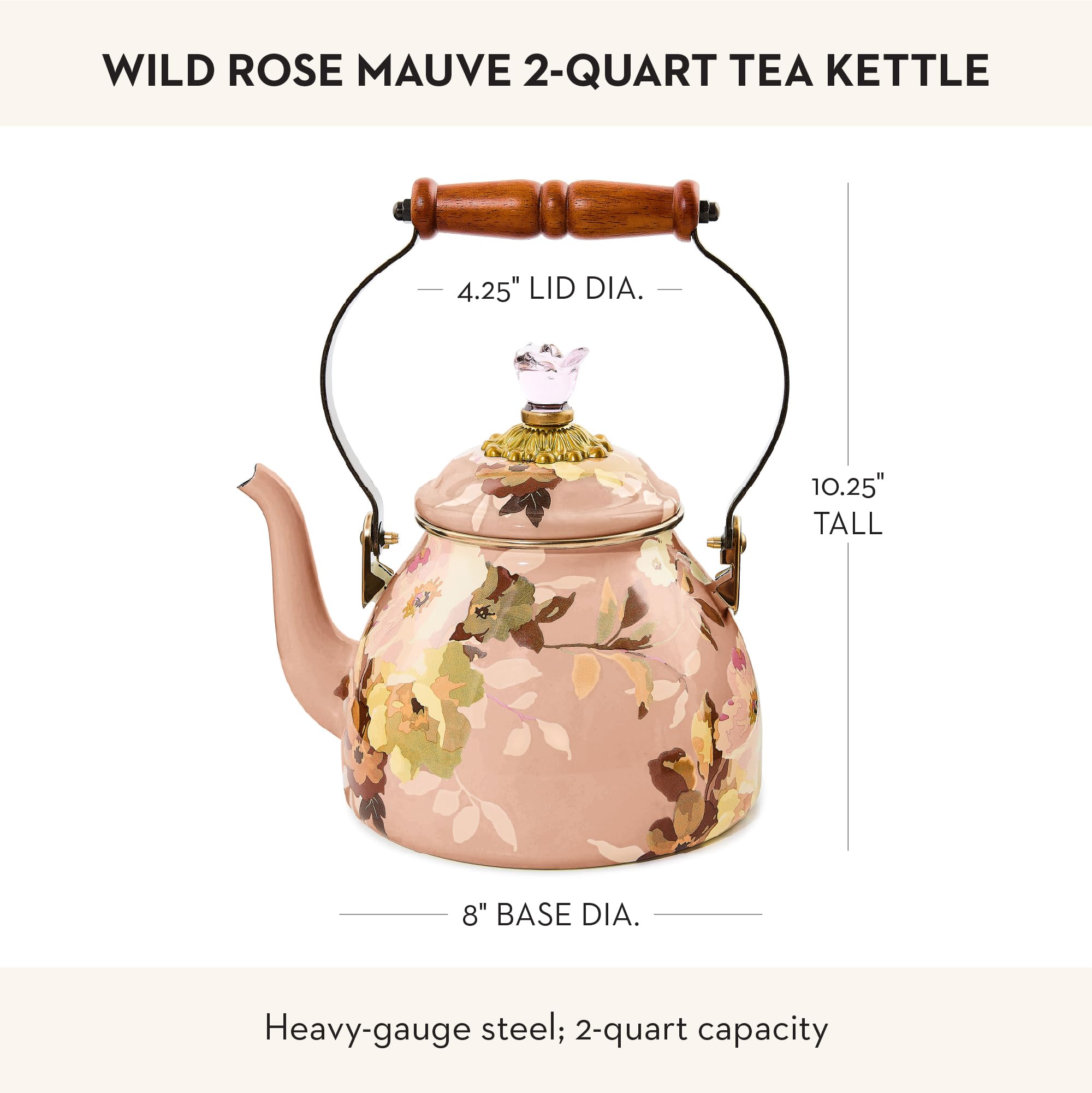 Amazon.com: MacKenzie-Childs: Wild Rose